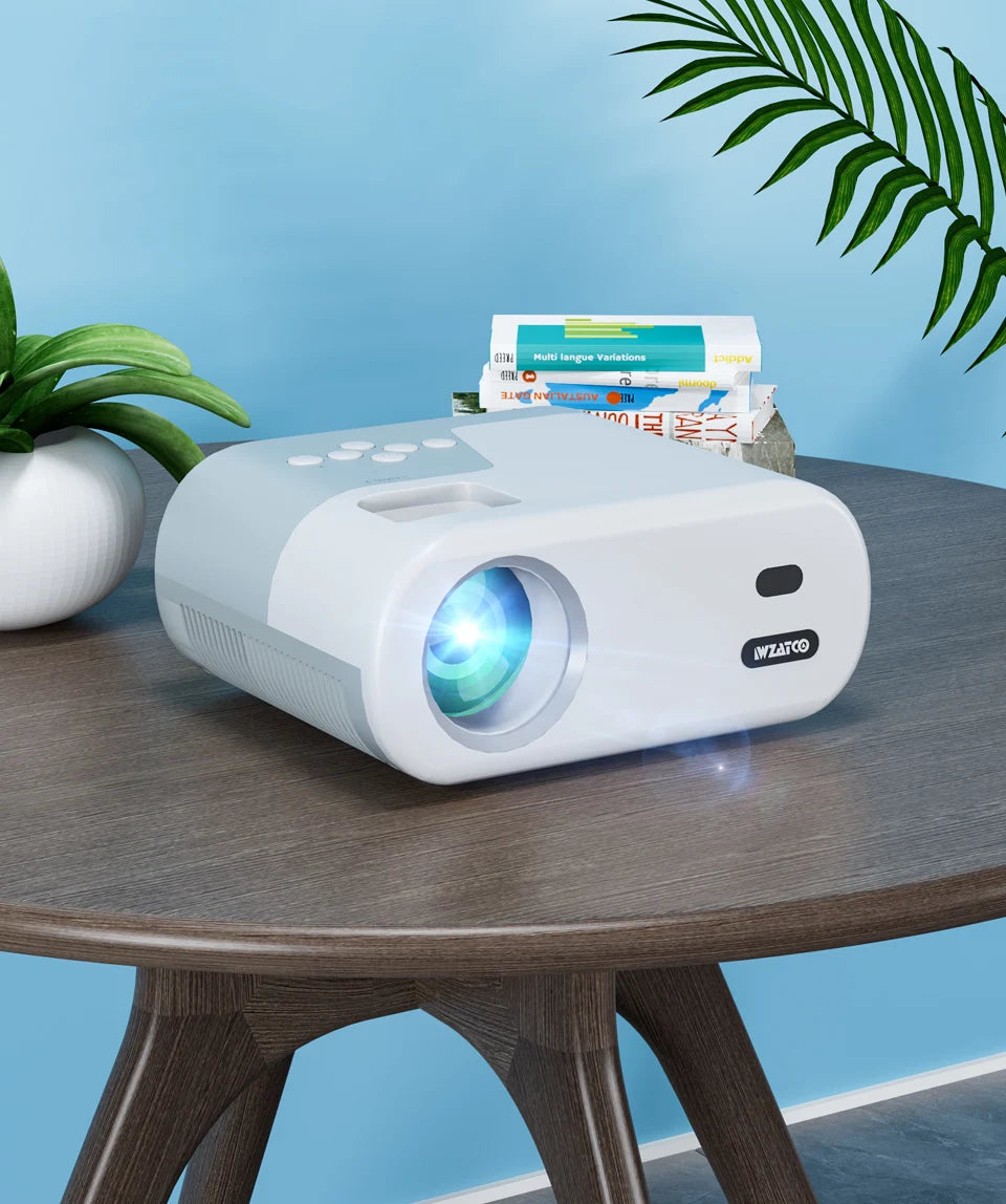 DP02W Mini Projectors Wifi 5 Mirror Screen Bluetooth Support Full HD 1080P Projector 4K LED Home Theater Beamer