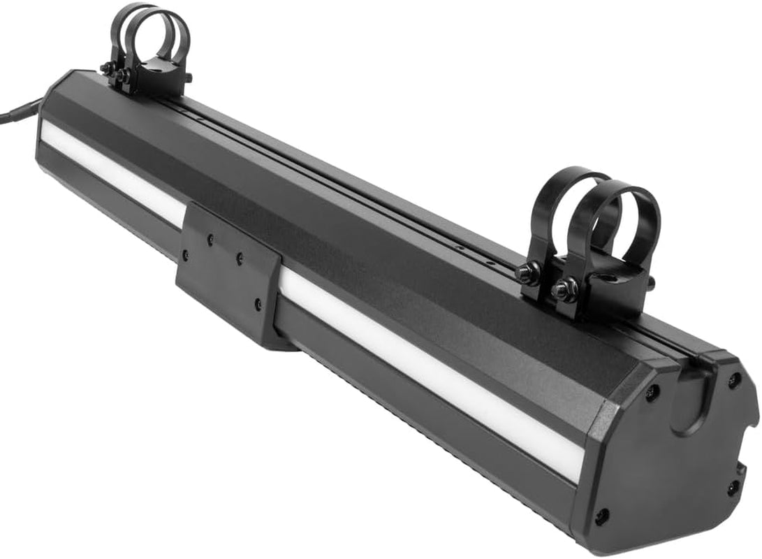 27" Amplified Bluetooth Soundbar Fits 1.5" - 2" Roll Bars | Weatherproof 500W Soundbar for Utv/Atv/Sxs/Golf Cart, 8-Speakers W/ RGB LED Lights, Remote Control & Preset Equalizer