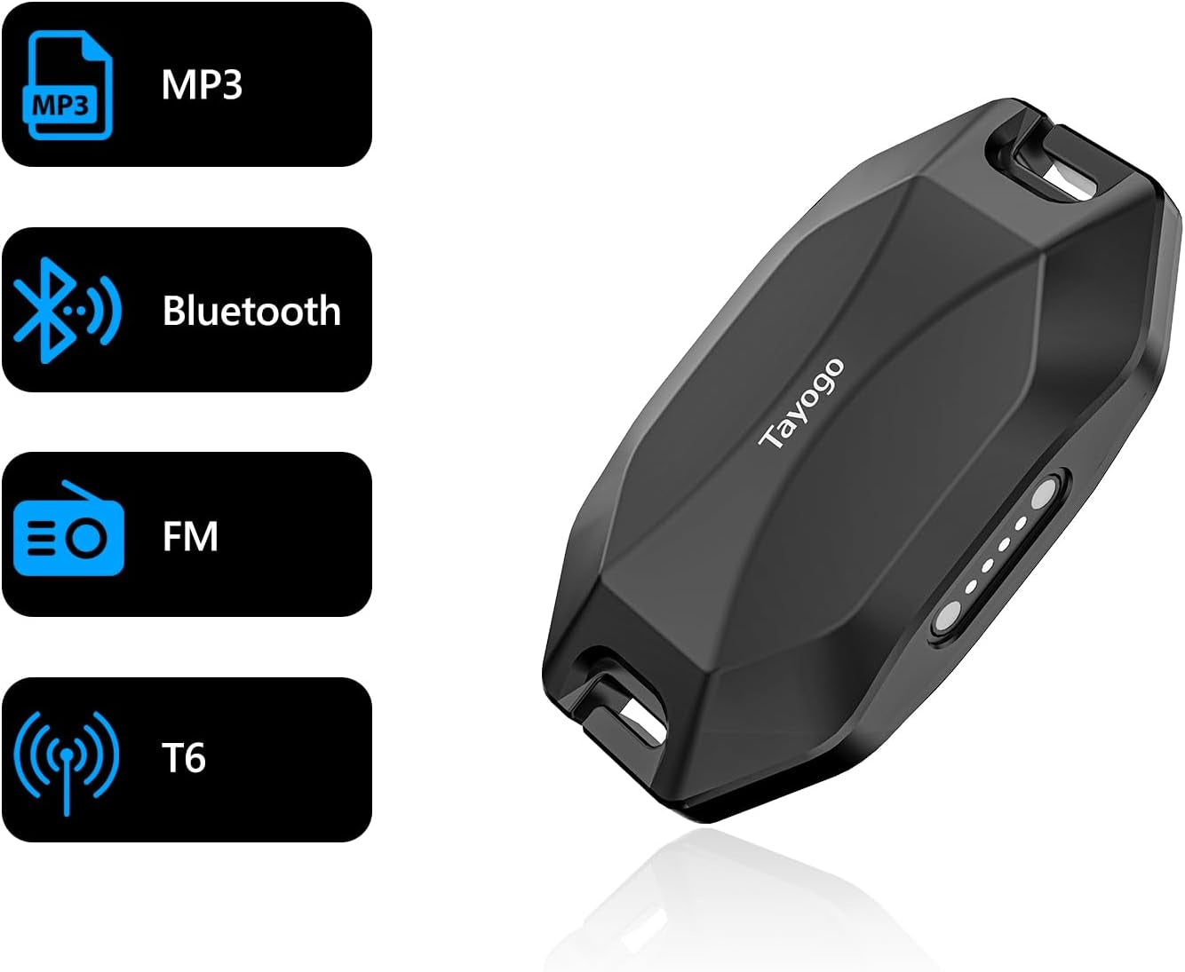 Bone Conduction Swimming Headphones, IPX8 Waterproof Open-Ear Headphones | 32GB MP3 Player & Bluetooth 5.4 & FM Radio, Underwater Headphones for Swimming, Compatible with  T6 Transmitter
