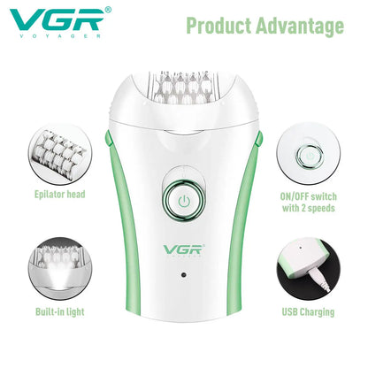 705 Epilator Professional Epilator Hair Remover Rechargeable Hair Remover Women Hair Remover Portable Electric Epilator
