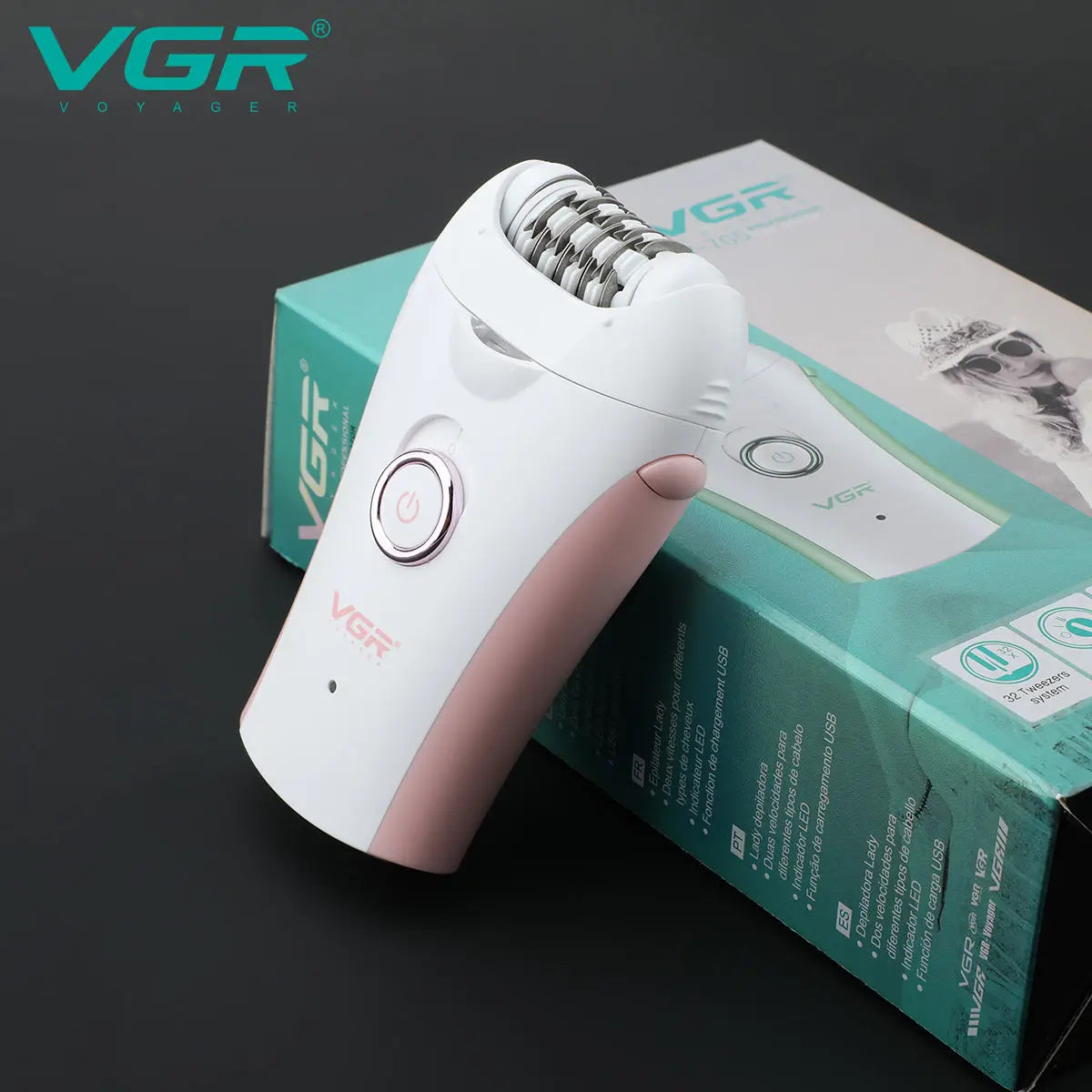 705 Epilator Professional Epilator Hair Remover Rechargeable Hair Remover Women Hair Remover Portable Electric Epilator
