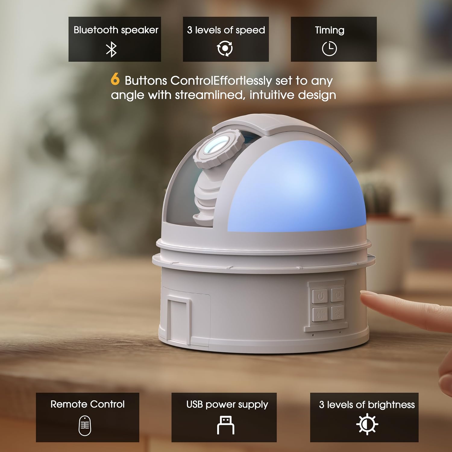 Galaxy Projector Night Light 12 in 1 Star Projector Night Light | Storage Case, Solar System Constellation Moon, LED Space Galaxy Lamp with Timer, for Kids Adults Bedroom Theater
