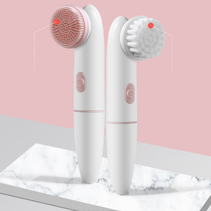 Electric Silicone Facial Cleanser, Facial Cleansing Brush, Beauty Instrument Pore Cleaner