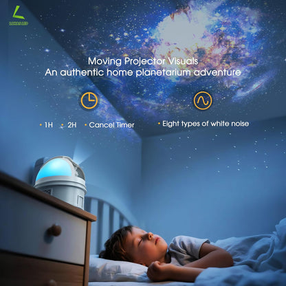 Galaxy Projector Night Light 12 in 1 Star Projector Night Light | Storage Case, Solar System Constellation Moon, LED Space Galaxy Lamp with Timer, for Kids Adults Bedroom Theater