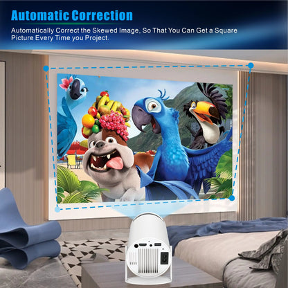 HY300 PK 2026 NEW HY300 PRO Proyector Android 11 HD Video Projecteur Full HD 720P Office Home Smart Portable Mini Projectors