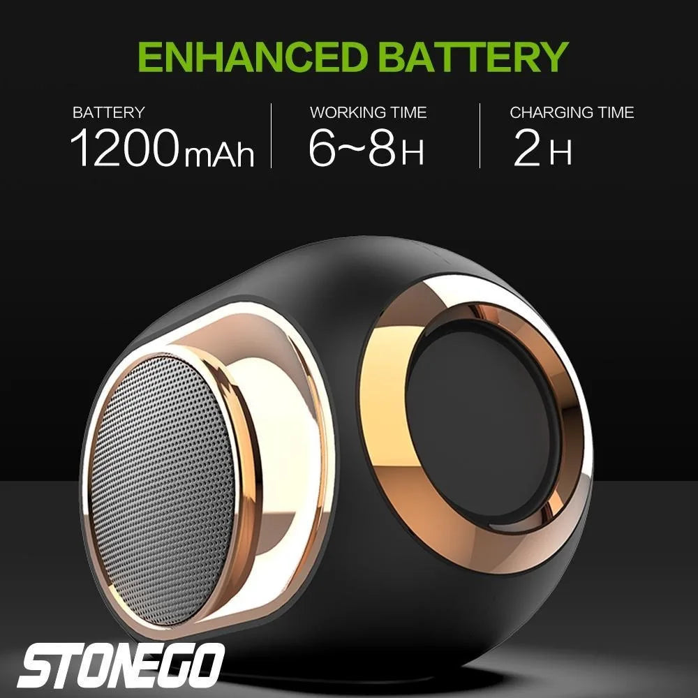 Portable Wireless Speaker Bluetooth Speaker TWS Stereo Speaker 3D Bass Speaker with Hands Free Call Waterproof Audio Accessories