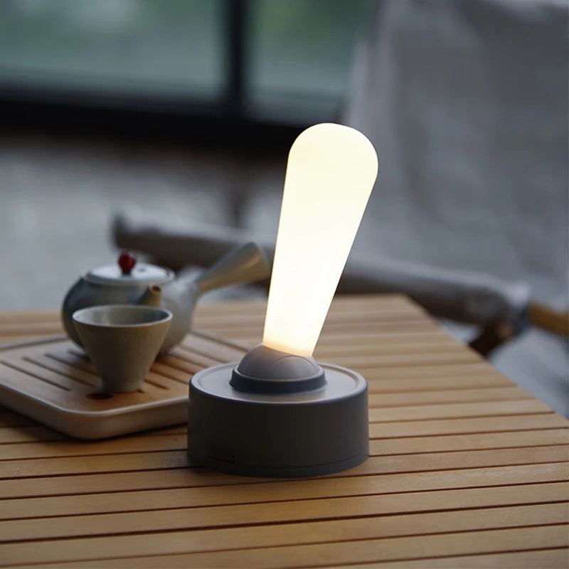 Creative Nights Light Desk Lamp Desktop Joystick Indoor Bedroom Bedside USB Atmosphere Light Room Charging LED Desk Lamps