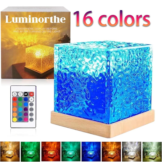 Wave Projector Light, 16 Colors Star Galaxy Projector Light Aurora Projector for Bedroom Office Restaurant,With Remote,Idea Gifts for Boys Girls Xmas Gifts