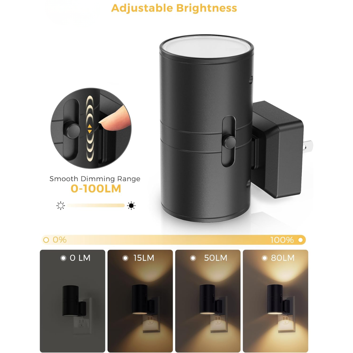 LED Night Light Plug in Modern Night Lights Plug